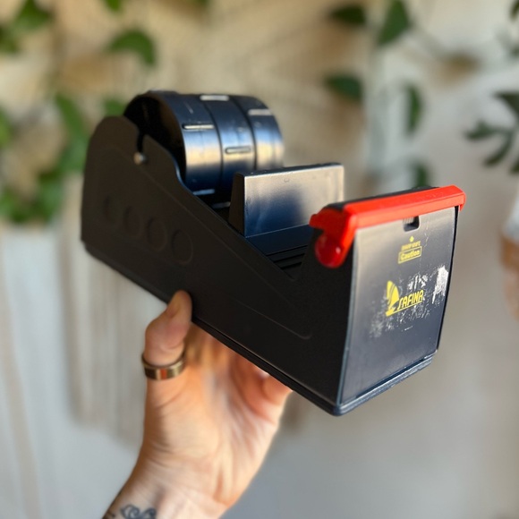 Safina Triple Roll Narrow Tape Dispenser | Office Masking Label Tape Cutter - Picture 5 of 10